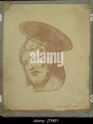 William Henry Fox Talbot (British (testa di un santo sconosciuto) Foto Stock