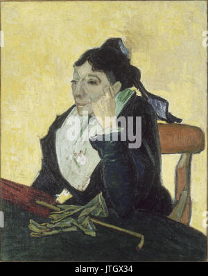 Vincent van Gogh Il Arlesienne Foto Stock