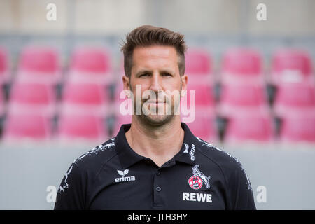 Bundesliga tedesca, photocall ufficiale FC Colonia per la stagione 2017/18 a Colonia, Germania: Thorsten Klopp. Foto: Rolf Vennenbernd/dpa | Utilizzo di tutto il mondo Foto Stock