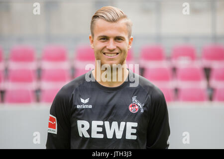 Bundesliga tedesca, photocall ufficiale FC Colonia per la stagione 2017/18 a Colonia, Germania: Sven Mueller. Foto: Rolf Vennenbernd/dpa | Utilizzo di tutto il mondo Foto Stock