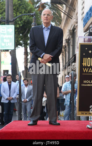 Hollywood, California, Stati Uniti. 8 agosto 2017. 8 agosto 2017 - Hollywood, California - Jeffrey Tambor. Jeffrey Tambor ha ricevuto una stella sulla Hollywood Walk of Fame. Credito fotografico: F. Sadou/Admedia Foto Stock