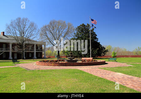 Il Pentagon Barracks a Baton Rouge rappresentano un complesso di edifici storici che una volta ricevuti i visitatori come Robert E. Lee e Abramo Lincoln Foto Stock