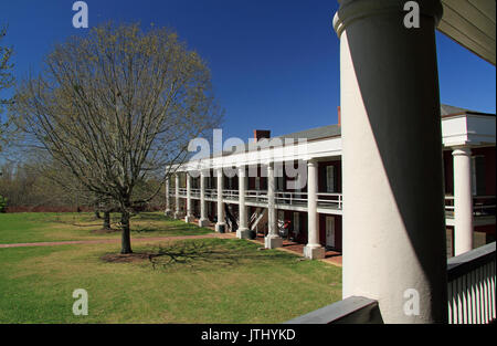 Il Pentagon Barracks a Baton Rouge rappresentano un complesso di edifici storici che una volta ricevuti i visitatori come Robert E. Lee e Abramo Lincoln Foto Stock