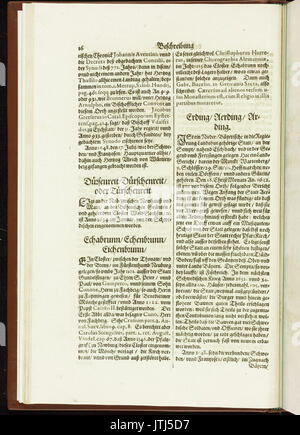 Topographia" Bavariae (Merian) 029 Foto Stock