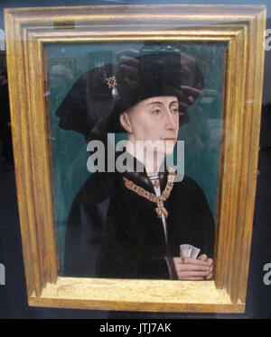 Da Rogier van der Weyden, ritratto di Filippo il Buono, 1451 1499 ca. Foto Stock