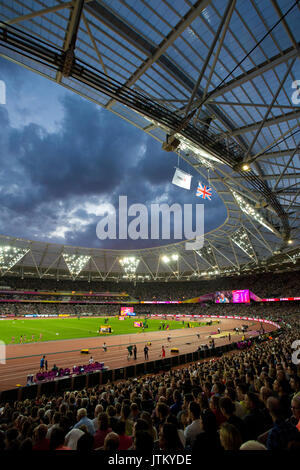 Mondiali iaaf di atletica, london stadium 2017 Foto Stock