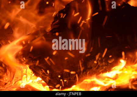 Fiamme Foto Stock