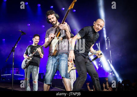 Monza, Italia Il 17 giugno 2017 Linkin Park esegue dal vivo presso i giorni di Festival, Autodromo di Monza, Monza. © Davide Merli / Alamy Live News Foto Stock