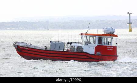 Traghetti e Aliscafi che serve Portsea Island, l'Isola di Wight e Hayling Island. Foto Stock