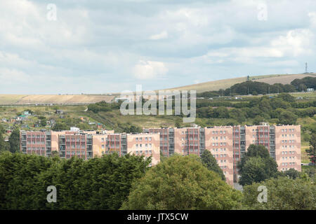 Il Swanborough Appartamenti Whitehawk Brighton East Sussex Foto Stock