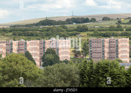 Il Swanborough Appartamenti Whitehawk Brighton East Sussex Foto Stock