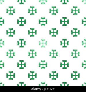 Pagan antico simbolo pattern seamless Illustrazione Vettoriale