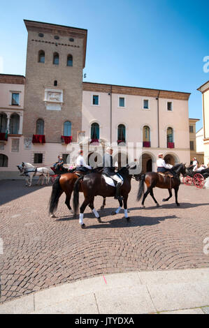 L'Italia, Lombardia, Crema, Horse Show Foto Stock