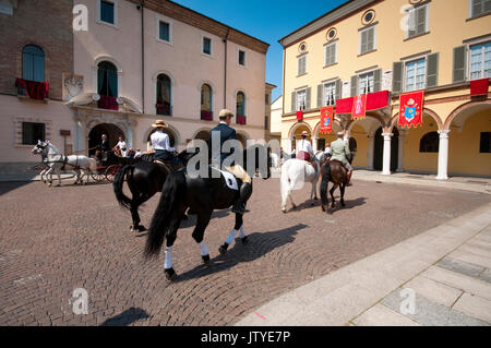 L'Italia, Lombardia, Crema, Horse Show Foto Stock