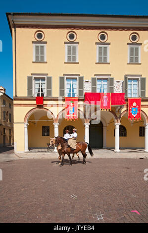 L'Italia, Lombardia, Crema, Horse Show Foto Stock