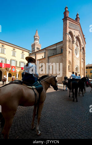 L'Italia, Lombardia, Crema, Horse Show Foto Stock