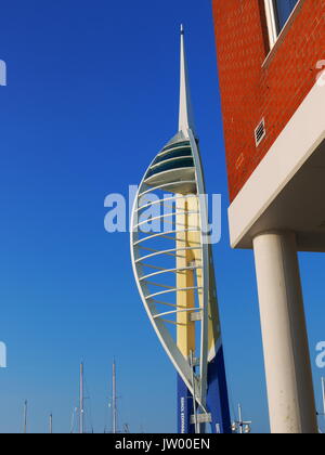 Emirati Spinnaker Tower Foto Stock
