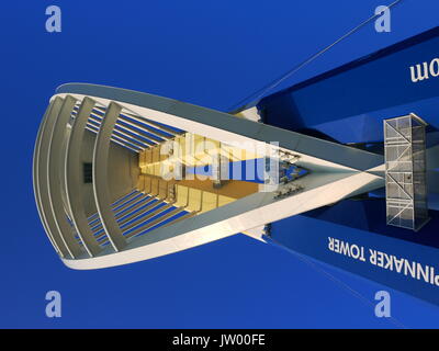 Emirati Spinnaker Tower Foto Stock