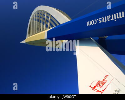 Emirati Spinnaker Tower Foto Stock