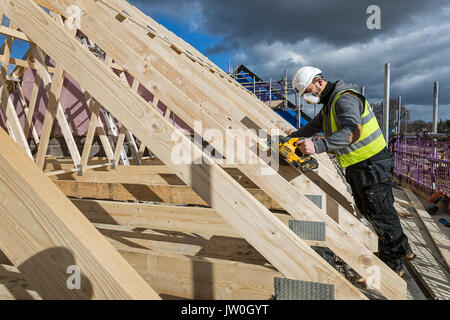 Kingswood collocare la scatola in Elsenham, Bishop's Stortford, Essex. Foto Stock