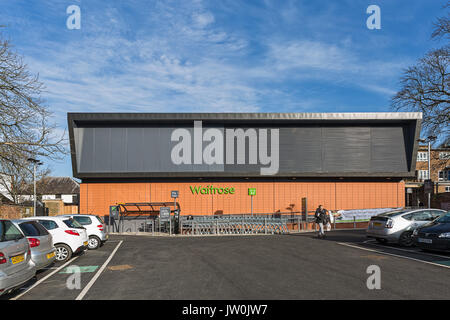 Waitrose Store a Leatherhead, Surrey. Foto Stock