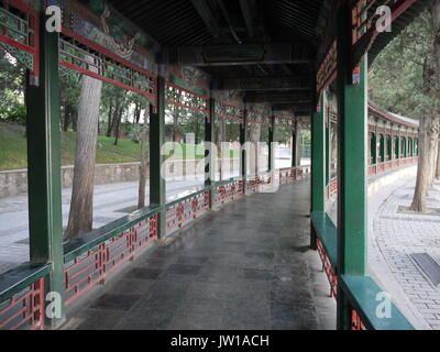 Giardino di Palazzo d'estate a Pechino (Cina) Foto Stock