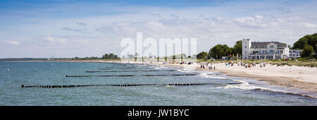 Costa di Heiligendamm, Bad Doberan, Meclenburgo-Pomerania Occidentale, Germania, Europa Foto Stock