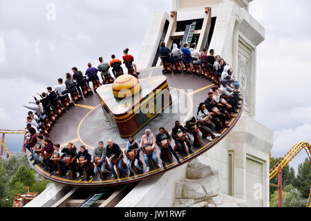 Parc Asterix, parco divertimenti, Francia Foto Stock