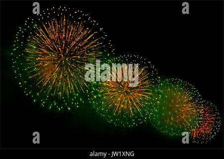 Fuochi d'artificio Foto Stock