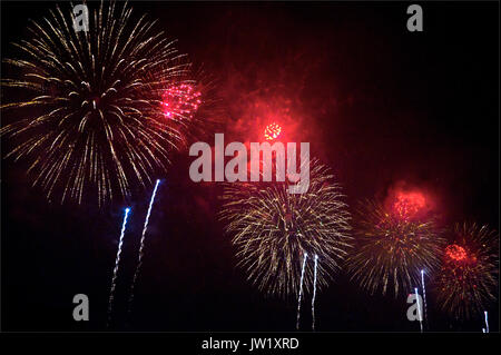 Fuochi d'artificio Foto Stock