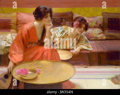 Ore di inattività Henry Siddons Mowbray Foto Stock