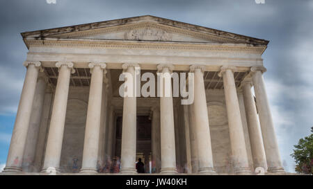 Ingresso del George Washingtons monumento Foto Stock