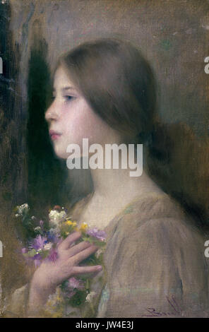 Jove Joan Brull ho Vinyoles (1863 1912) Foto Stock