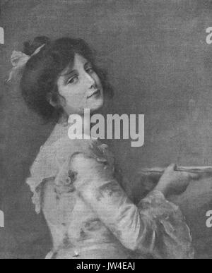 Blondina Joan Brull ho Vinyoles (1863 1912) Foto Stock