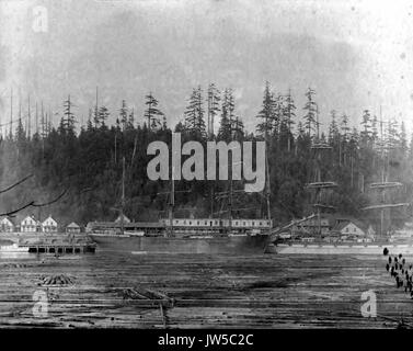 Corteccia di DIAMOND HEAD all'ancoraggio, Washington, ca 1900 (HESTER 771) Foto Stock