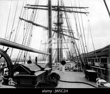 Ponte della British corteccia EUDORA, Washington, ca 1900 (HESTER 780) Foto Stock