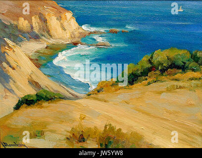 Jean Mannheim Irvine Cove Laguna Beach in California Foto Stock