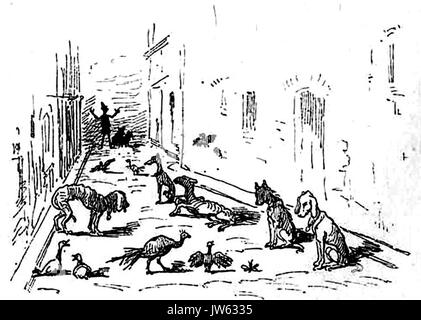 Collodi Le avventure di Pinocchio, Bemporad, 1892 (pagina 91 del raccolto) Foto Stock