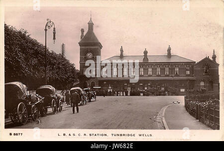 Tunbridge Wells West Station 2 Foto Stock