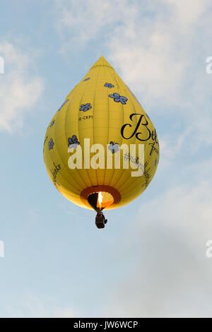 Bristol, Regno Unito. 11 Ago, 2017. Bristol International Balloon Fiesta in Ashton Court, Bristol UK Credit: Neil Cordell/Alamy Live News Foto Stock