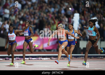 Londra, Regno Unito. 11 Ago, 2017. Dafne Schippers del Nederlands vincendo il misuratore 200 finale a Londra presso la IAAF 2017 Campionati del Mondo di atletica leggera. Credito: Ulrik Pedersen/Alamy Live News Foto Stock