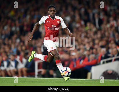 DANNY WELBECK DI ARSENAL ARSENAL V LEICESTER CITY Emirates Stadium Londra Inghilterra 11 Agosto 2017 Foto Stock