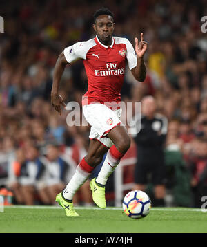 DANNY WELBECK DI ARSENAL ARSENAL V LEICESTER CITY Emirates Stadium Londra Inghilterra 11 Agosto 2017 Foto Stock