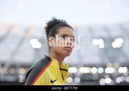 Marie-Laurence JUNGFLEISCH, Deutschland, Qualifikation Hochsprung der Frauen, am 10.08.2017 Leichtathletik Weltmeisterschaft 2017 a Londra/ Grossbritannien vom 04.08. - 13.08.2017. | Verwendung weltweit Foto Stock