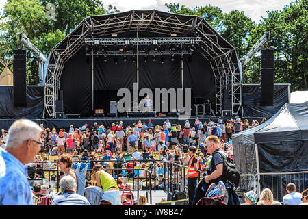 Lo stadio principale, Jimmy's Festival, Ipswich, Suffolk, Regno Unito Foto Stock