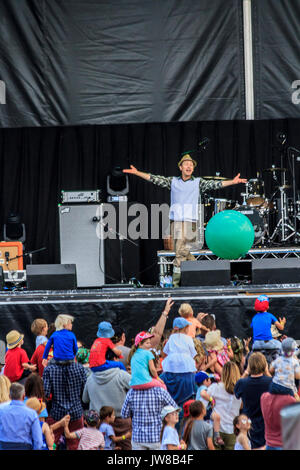 Lo stadio principale, Jimmy's Festival, Ipswich, Suffolk, Regno Unito Foto Stock