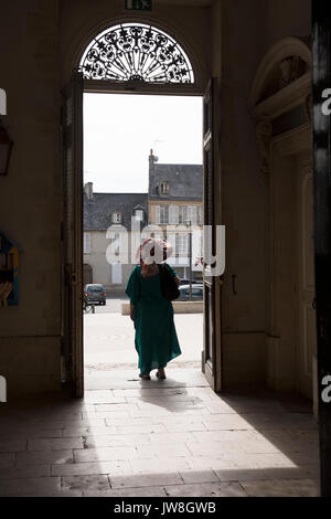 Bayeux,Calvados, Normandia, Francia. Agosto 2017 Bayeux è un comune nel dipartimento di Calvados In Normandia in Francia nordoccidentale. Bayeux è la casa o Foto Stock