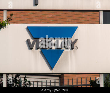 Petach Tikva, Israele. Agosto 11, 2017. Vishay Israele la sede aziendale. Foto Stock