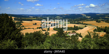 L'Europa, Francia, Occitanie, Tarn, castelnau de montmiral area Foto Stock