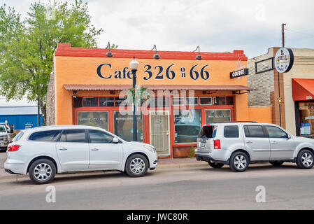 Il Cafe 326 sul percorso 66, città; town; Williams; Arizona; USA Foto Stock